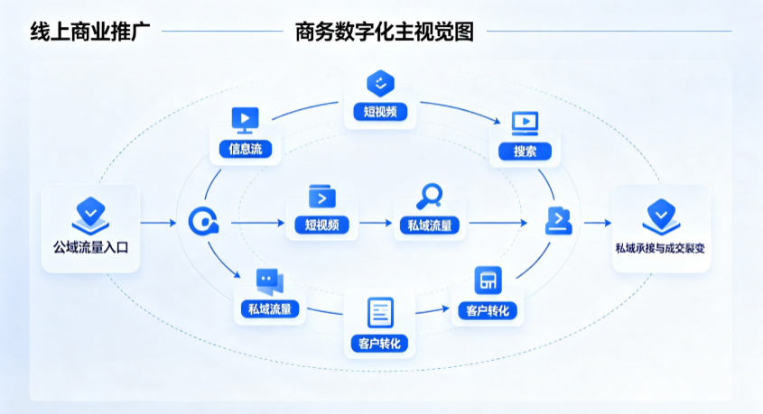 久治县线上商业推广怎么做？全域流量闭环搭建与低成本转化实战指南